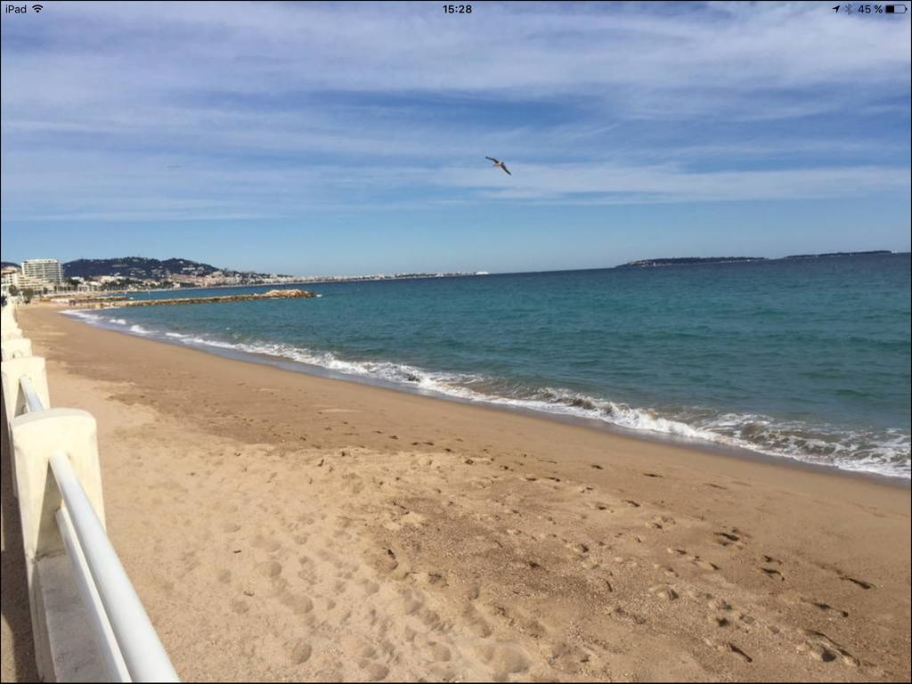 Appartement Vue Mer Cannes Azur Esterno foto