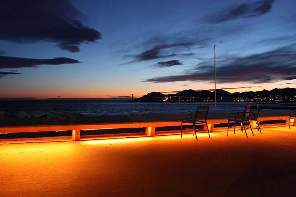 Appartement Vue Mer Cannes Azur Esterno foto